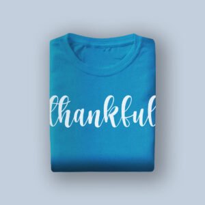 Camisa Azul Clásica de Algodón